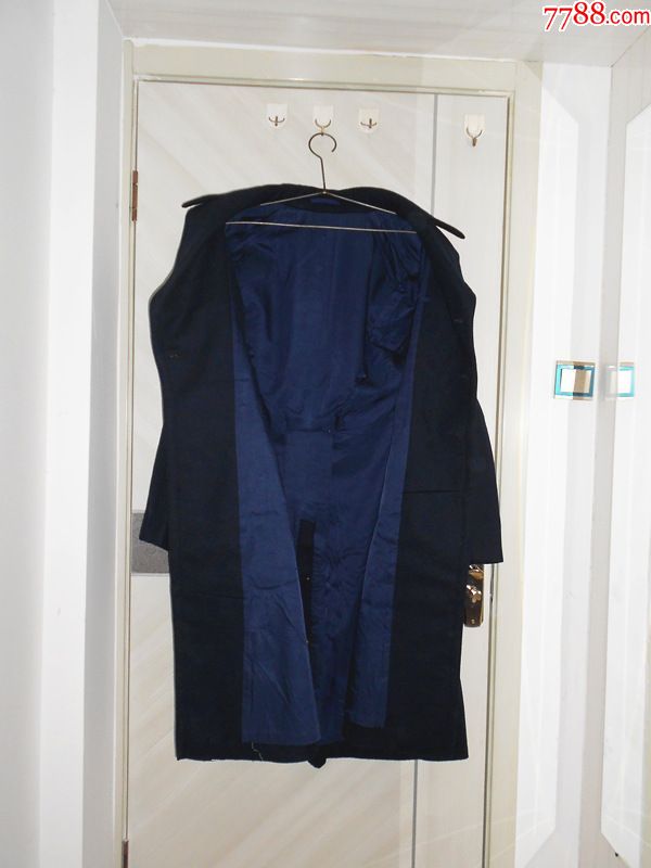 九5薪55式海军校官麦尔登呢大衣,80年代复刻,175身高穿用