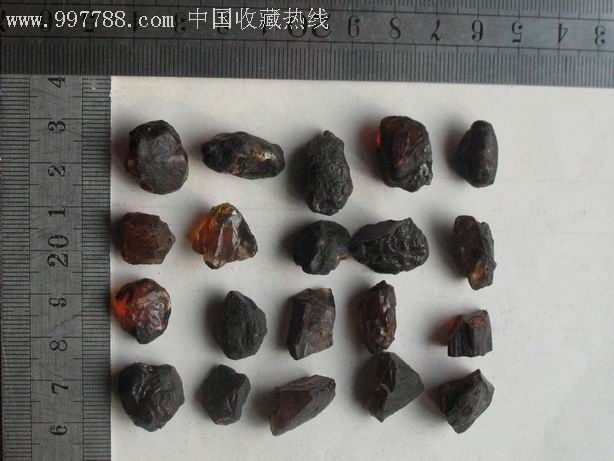 琥珀原石20块,《俗称煤磺》近亿万年形成