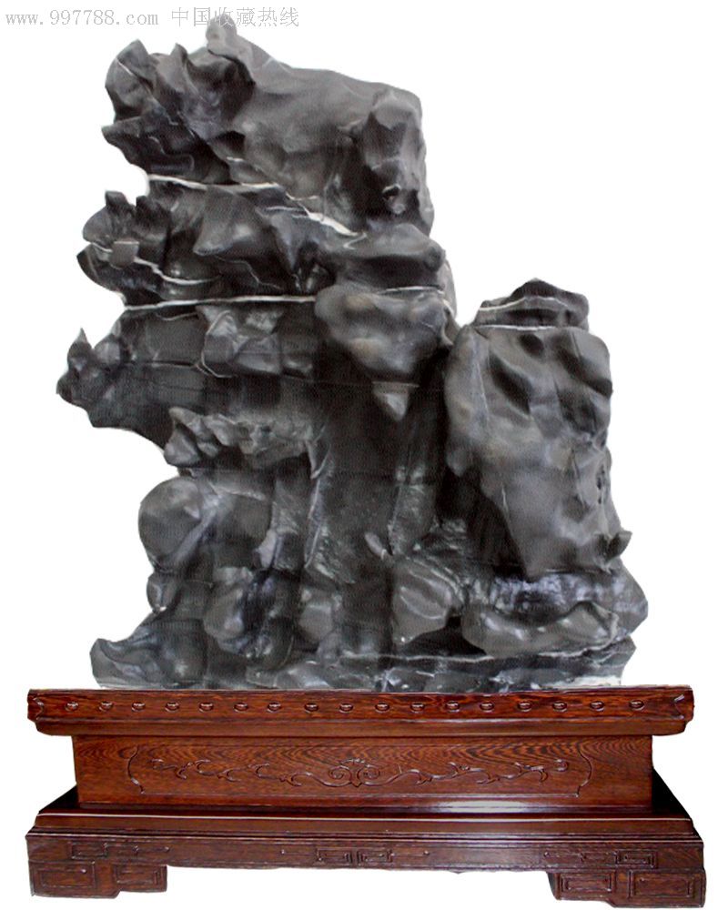 纯天然墨石【悬崖】精品