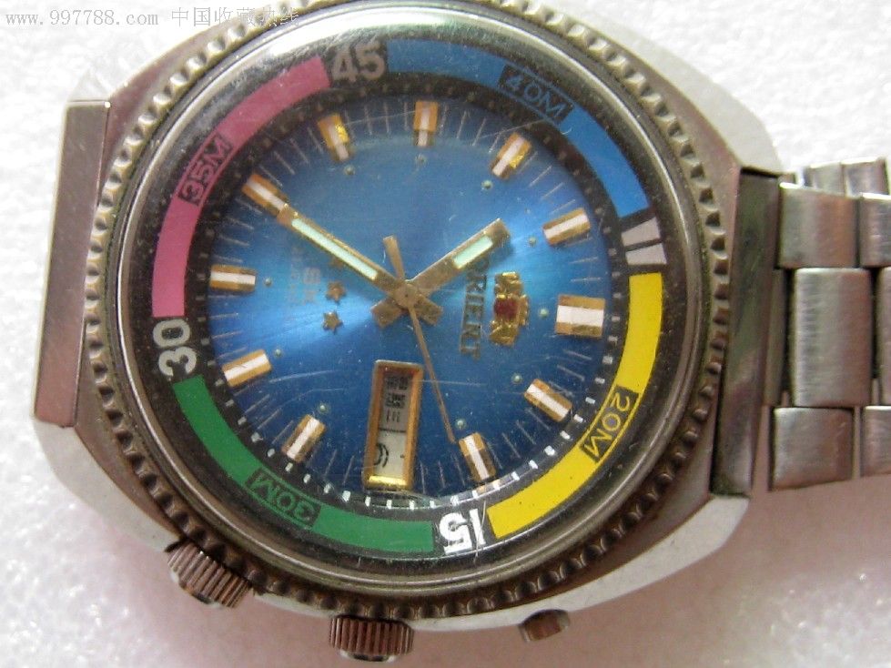 orient,手表/腕表,人工动能,年代不详,西铁城,钢,日本,三针,au1898291