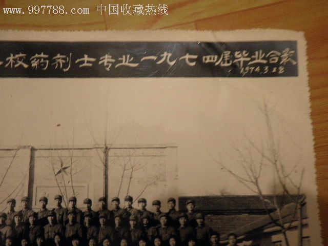 文革大照片,74年安庆市卫校美女红*兵合影.