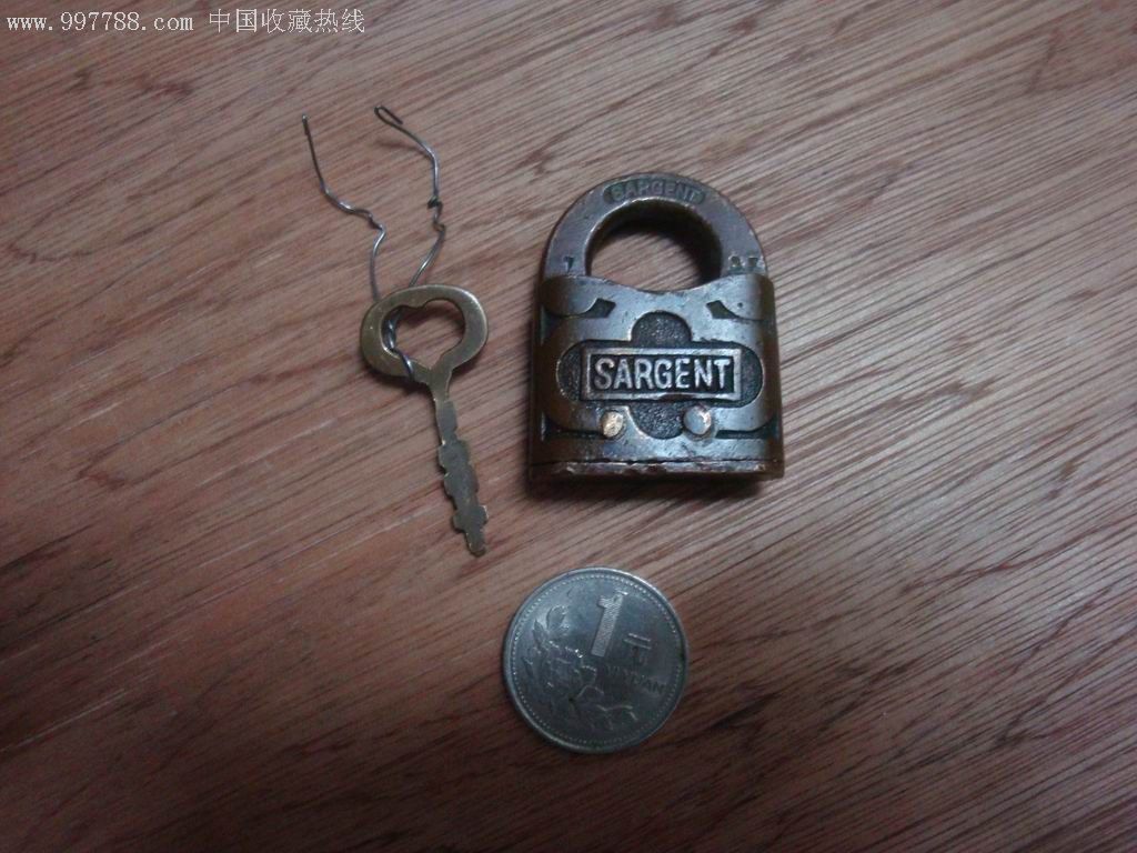 美国老锁---sargent