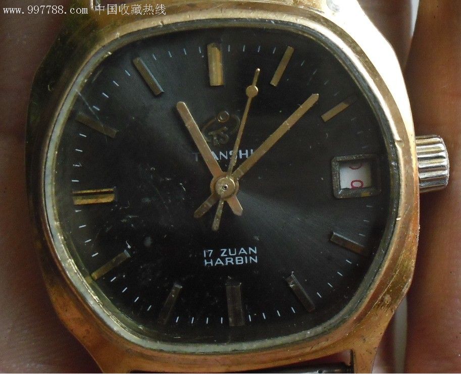 盘脏的天狮单历中型表-au3034026-手表/腕表-加价-7788收藏__收藏热线