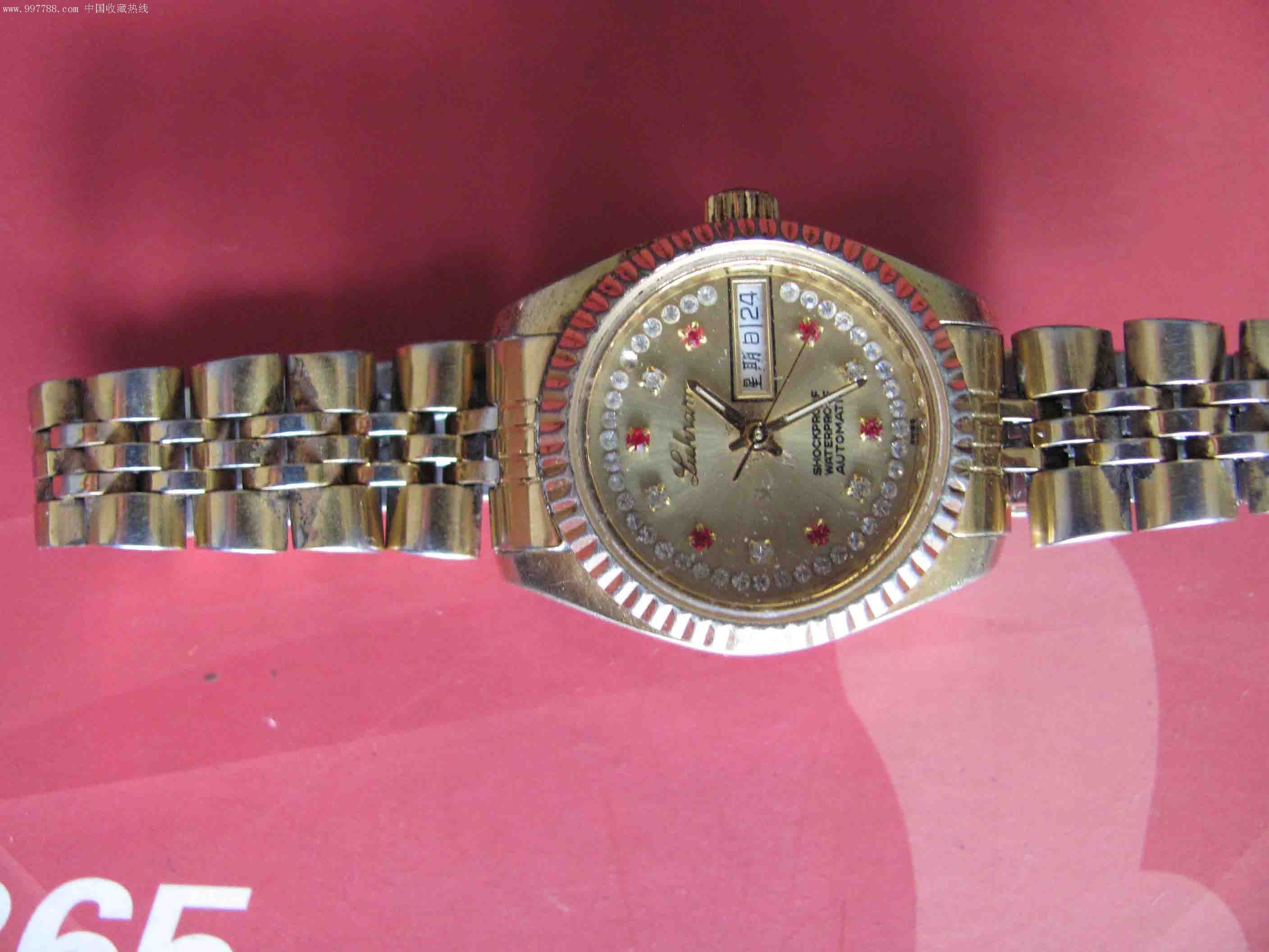 瑞士绿琴全自动镀全女庒表_手表/腕表_第1张