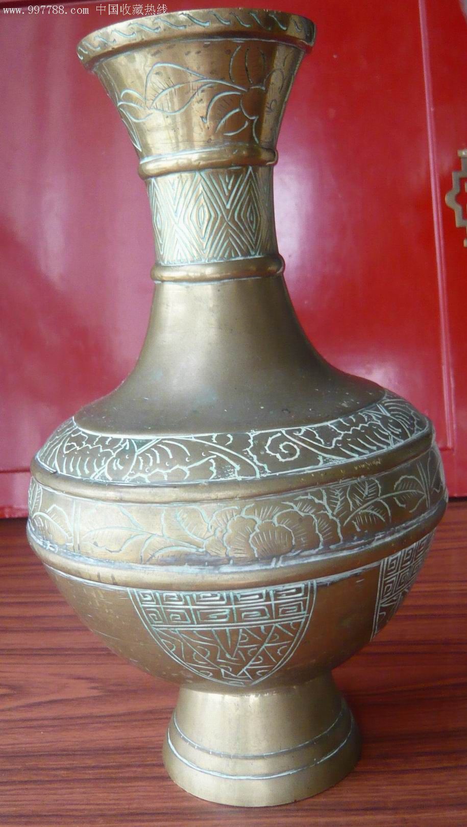 民国铜花瓶