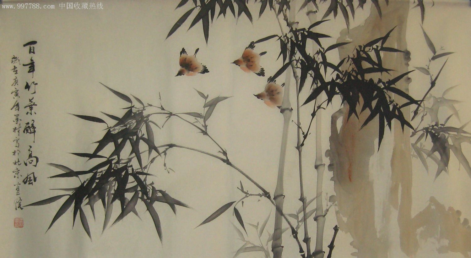 名家三尺写意花鸟画