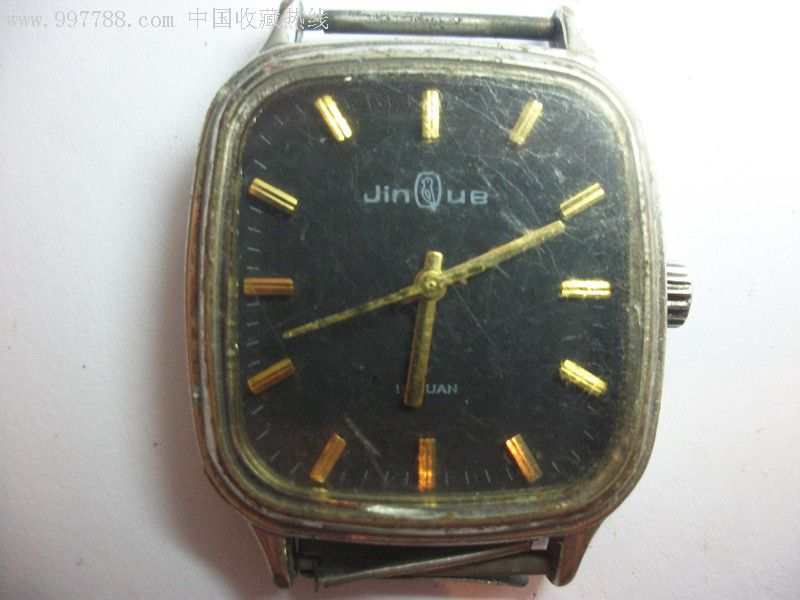 少见上海手表五厂的金雀表