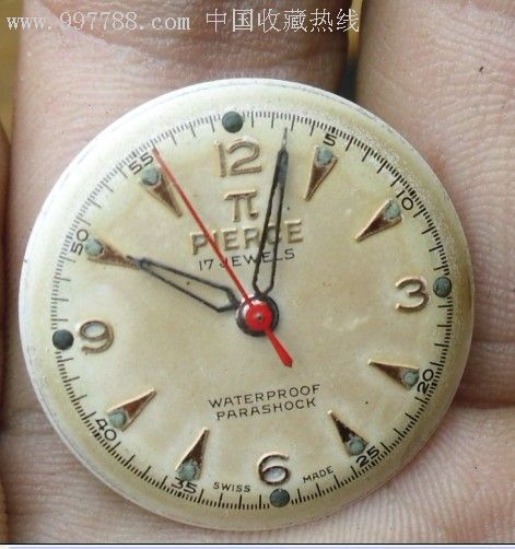 π牌外跨轮表真派(中型盘少见),手表/腕表,机械,年代不详,其他国外