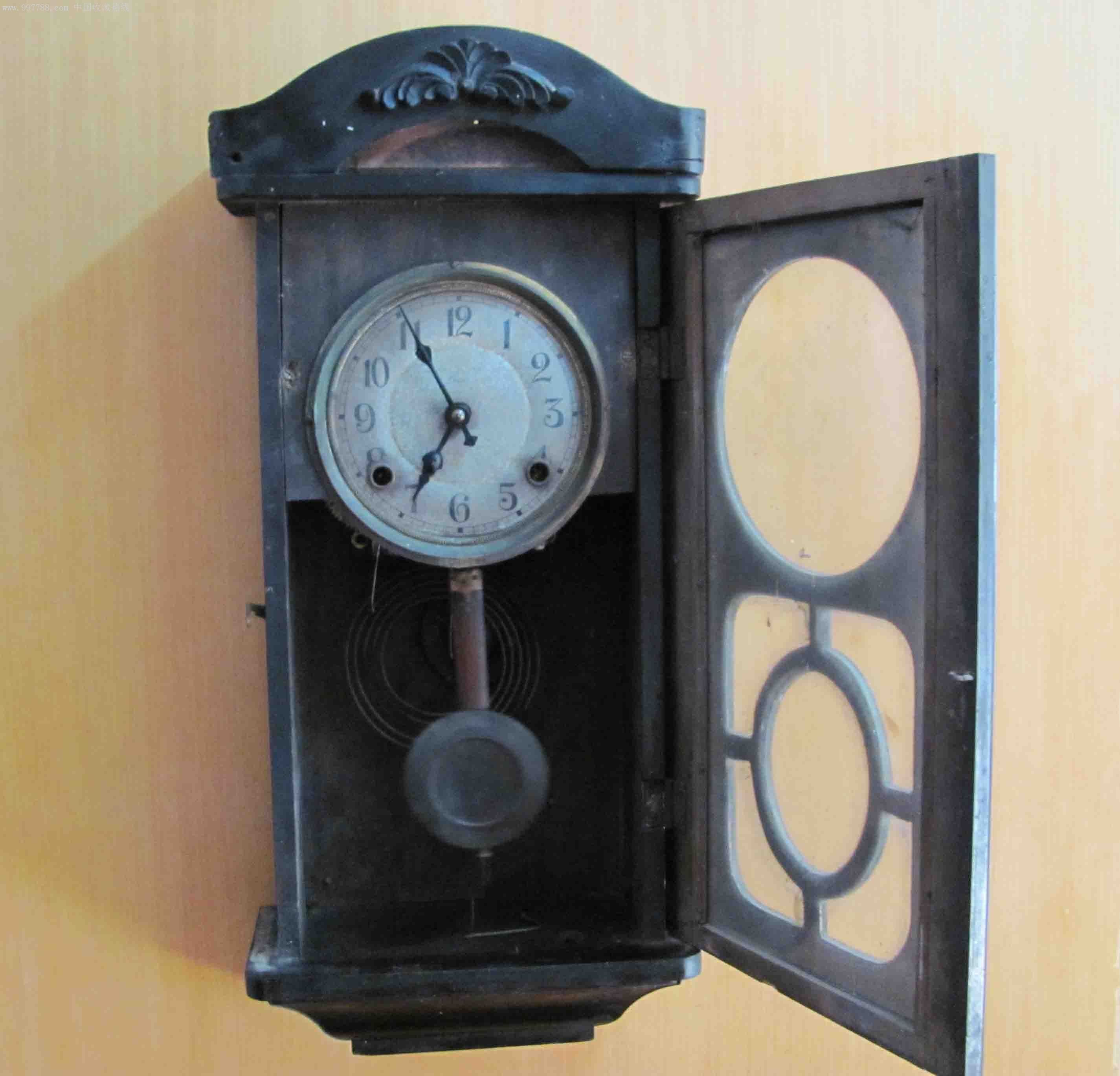 德国双剑牌挂钟