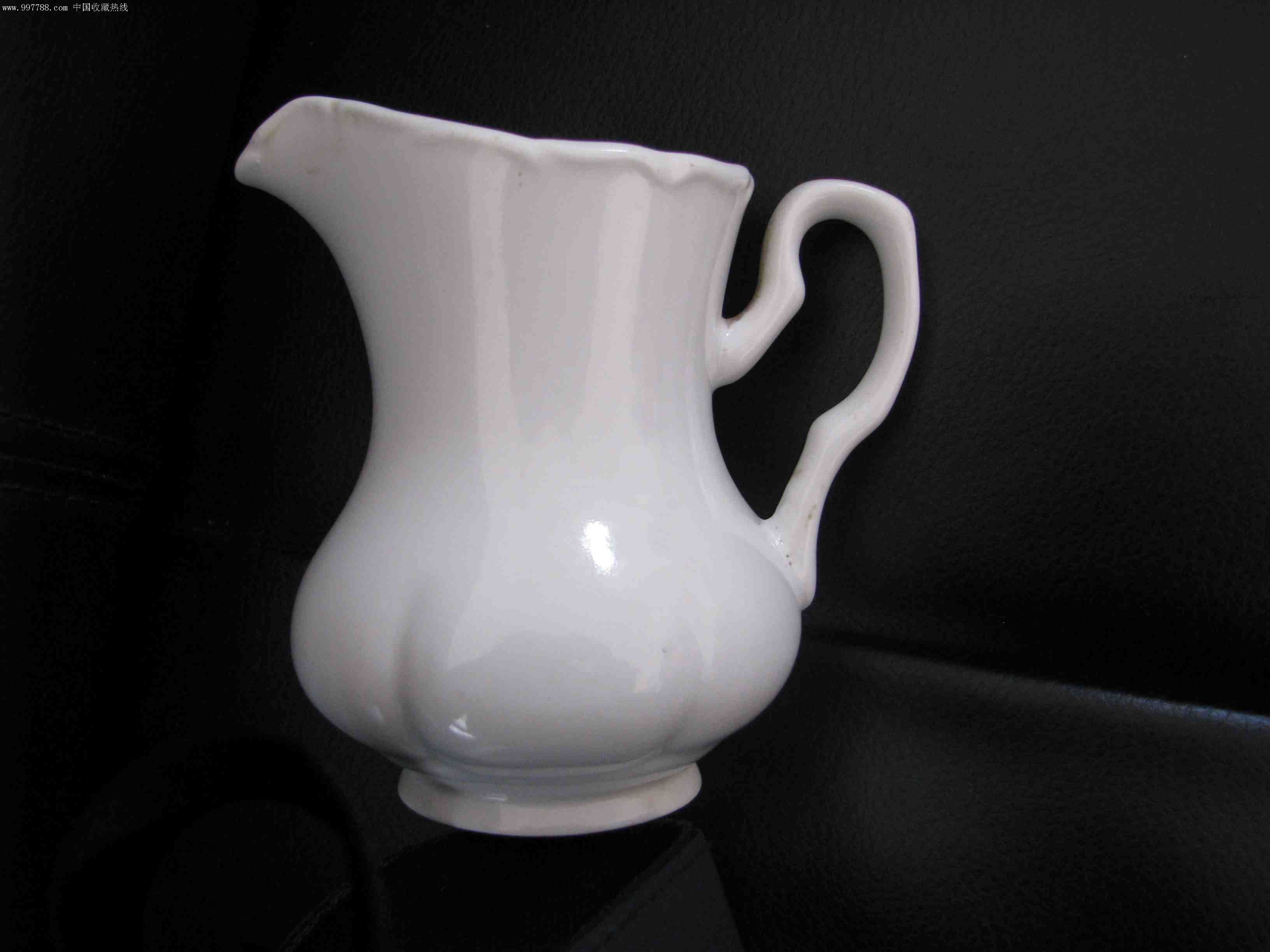 民国甜白釉杯-单色白瓷-在线拍卖-7788瓷器