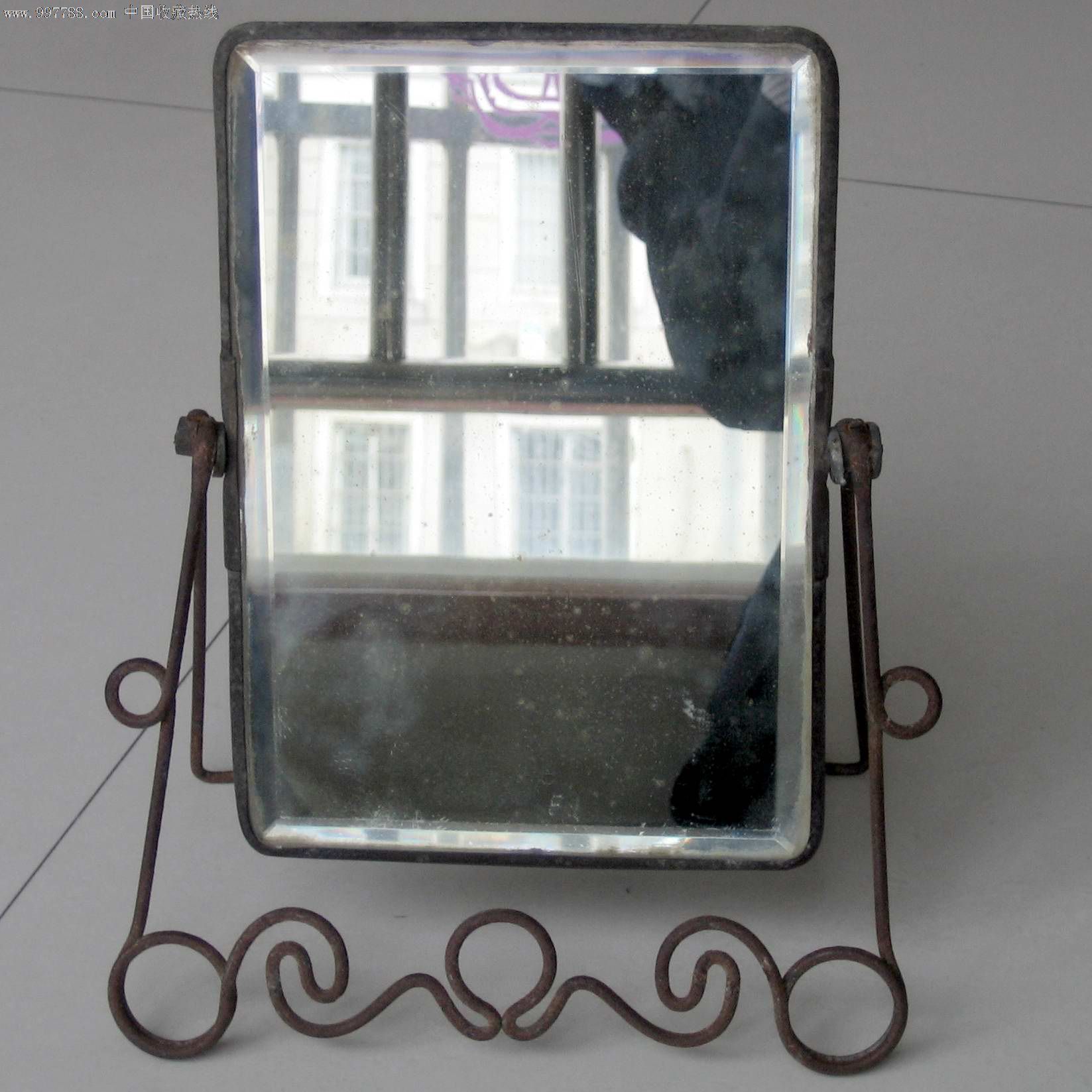 民国老镜子,童子军商标,上海光华造镜有限公司批发所,英租界芜湖路三