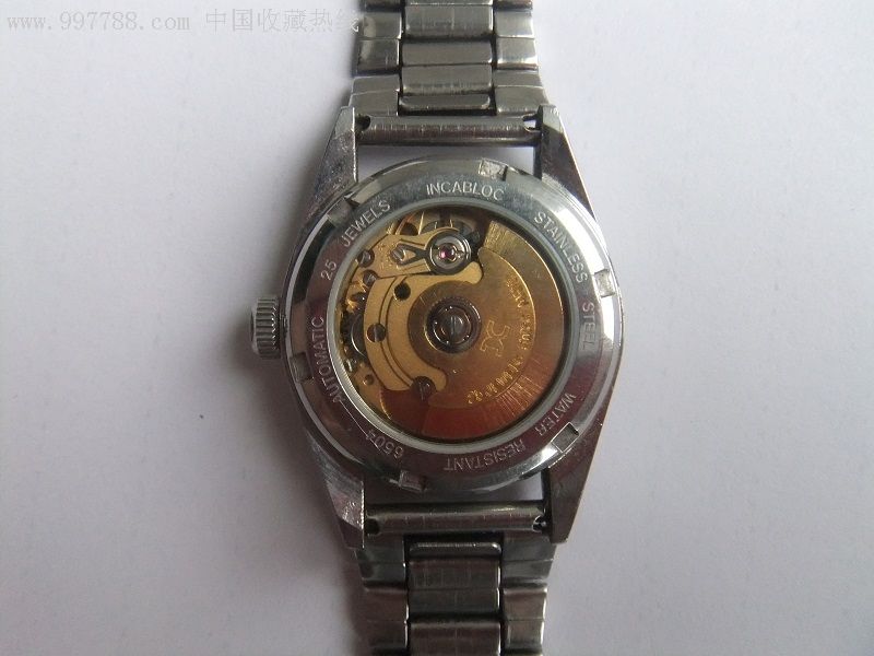 瑞士迪卡牌手表--(6504全自动25颗红宝石)
