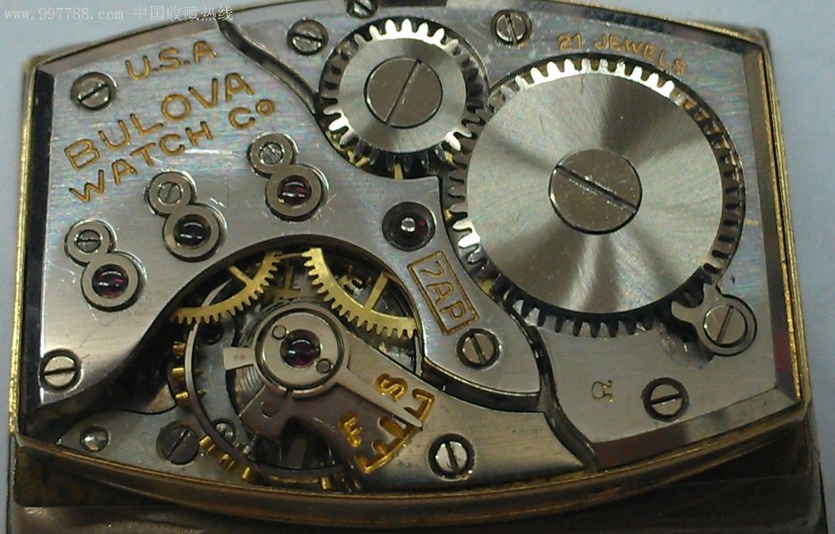 自产宝路华双层游丝包金古董表!