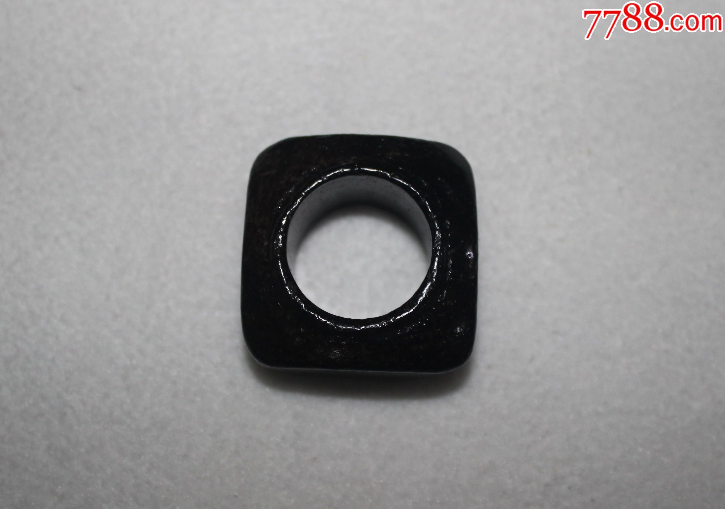 黑漆古(高古)玉宗扳指_其他玉石/玉器_第1张_7788玉器收藏