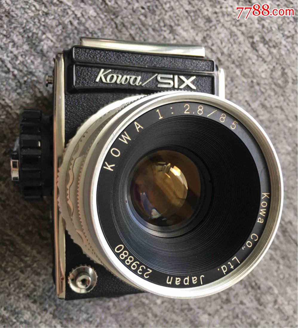 处理日本哈苏kowa/six120大画幅相机