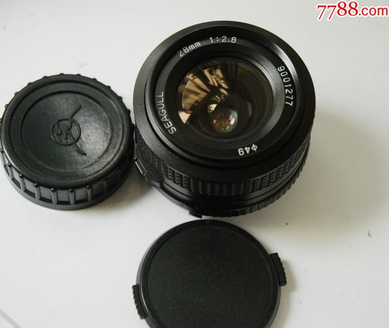 国产海鸥28mm广角镜头