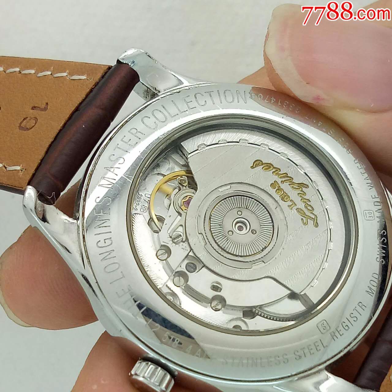 (1天快拍)二手浪琴名匠系列全自动机械男表,28*2a2高频全自动机芯