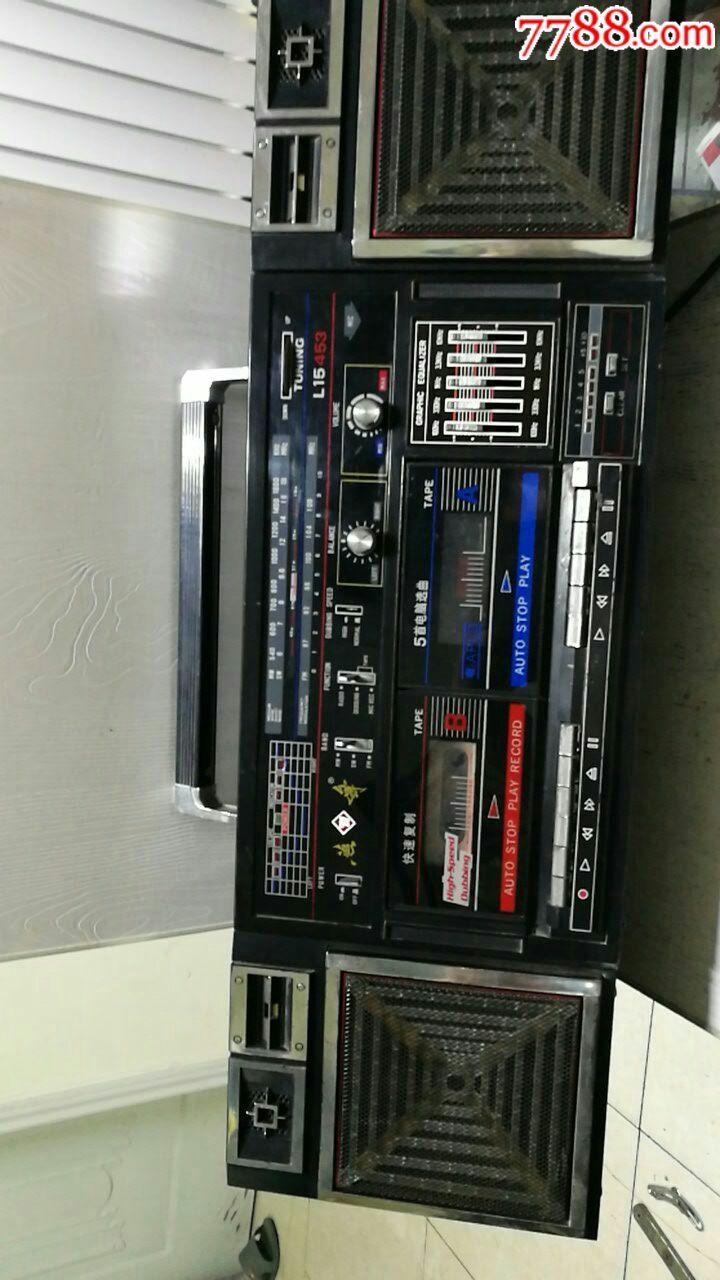 燕舞收录机双卡(不通电)