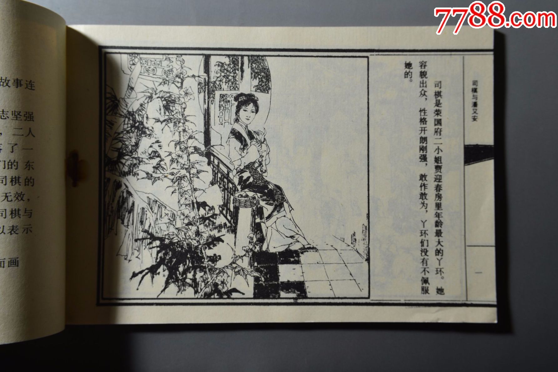 红楼梦人物故事司棋与潘又安
