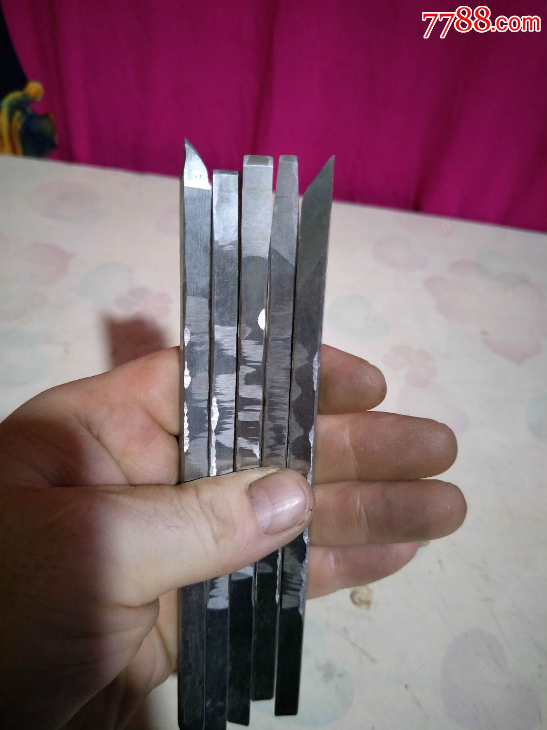 自制精钢刻刀五个