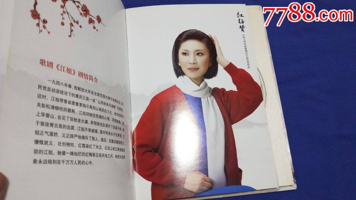 伊泓远绝版cd《红梅赞》含伴奏两首