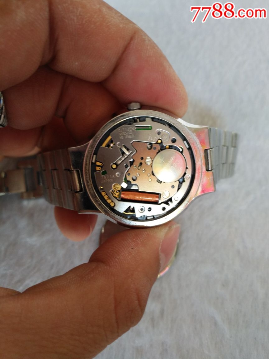 好品西铁城光动能78系列高端机芯男表-au15524878-手表/腕表-加价
