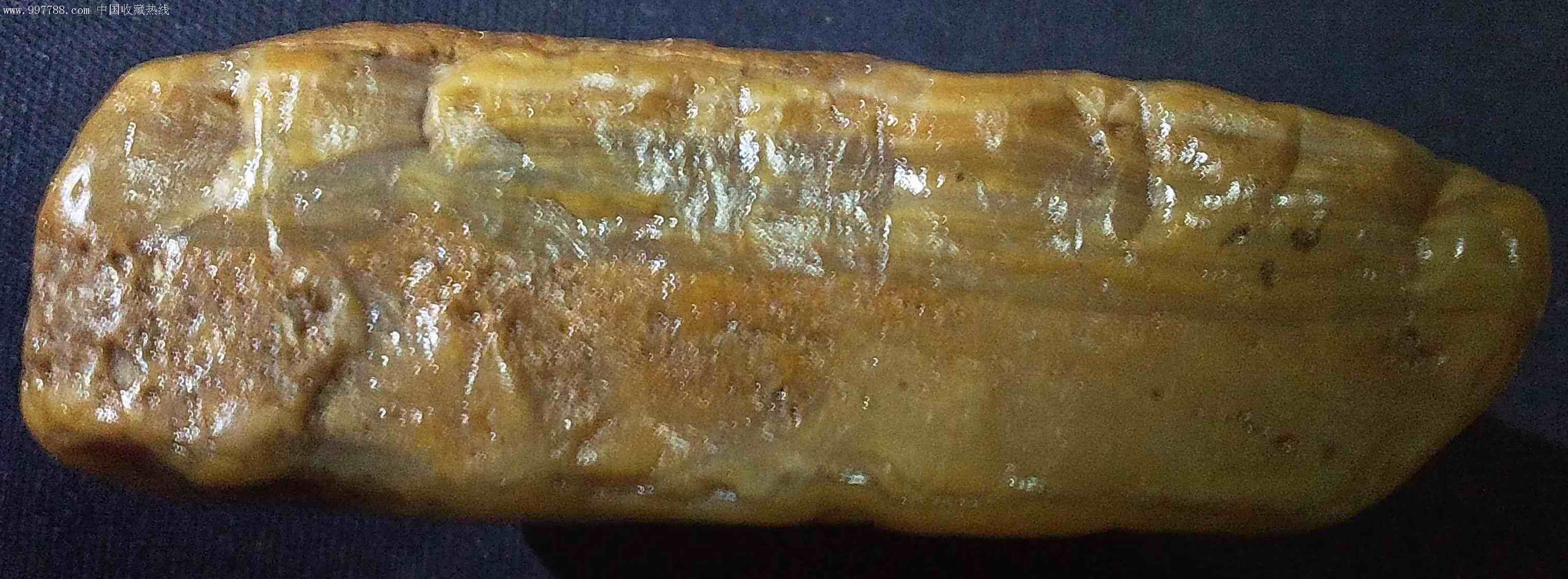 黄腊石192克带皮冻黄