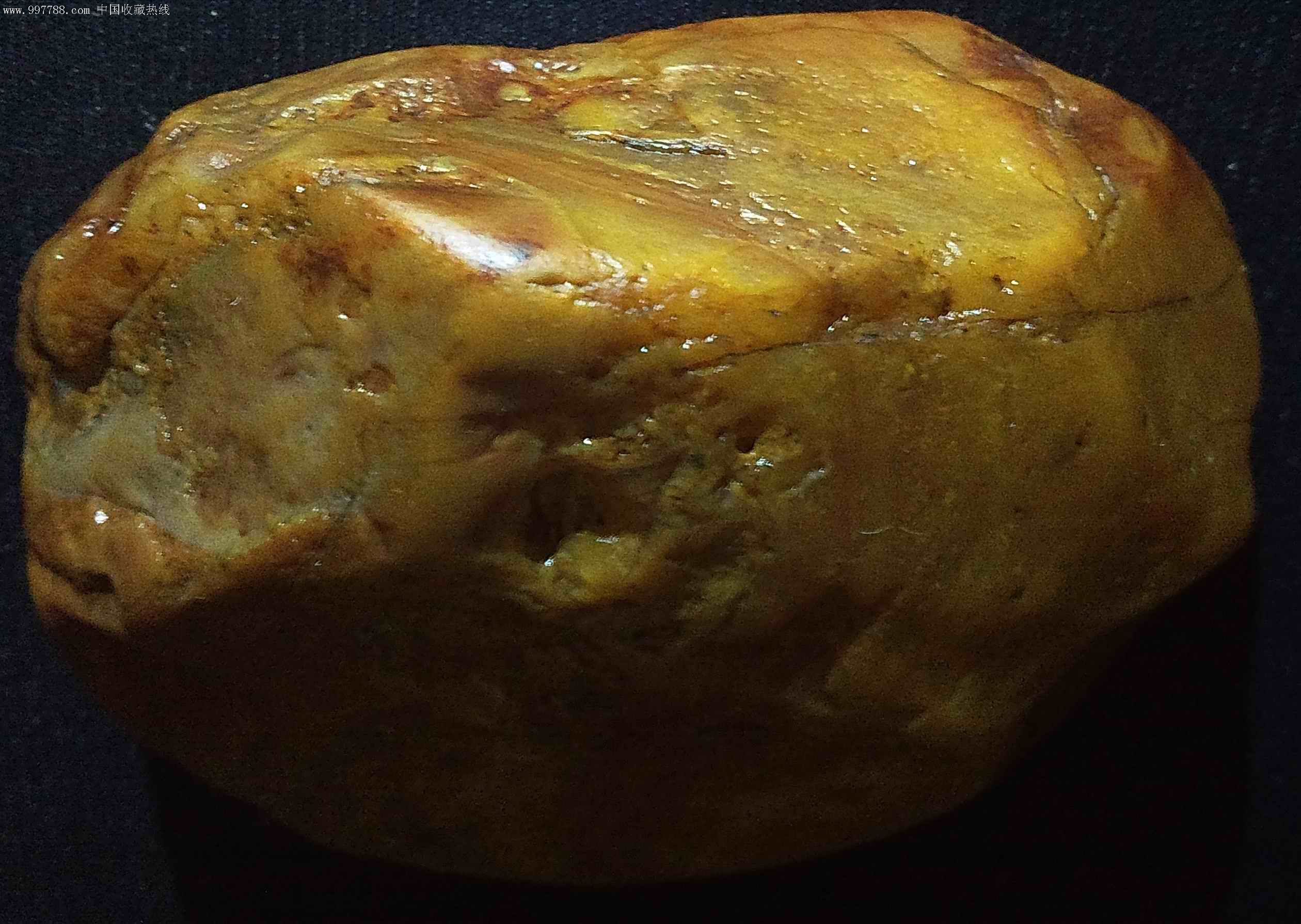 黄腊石234克(冻黄)