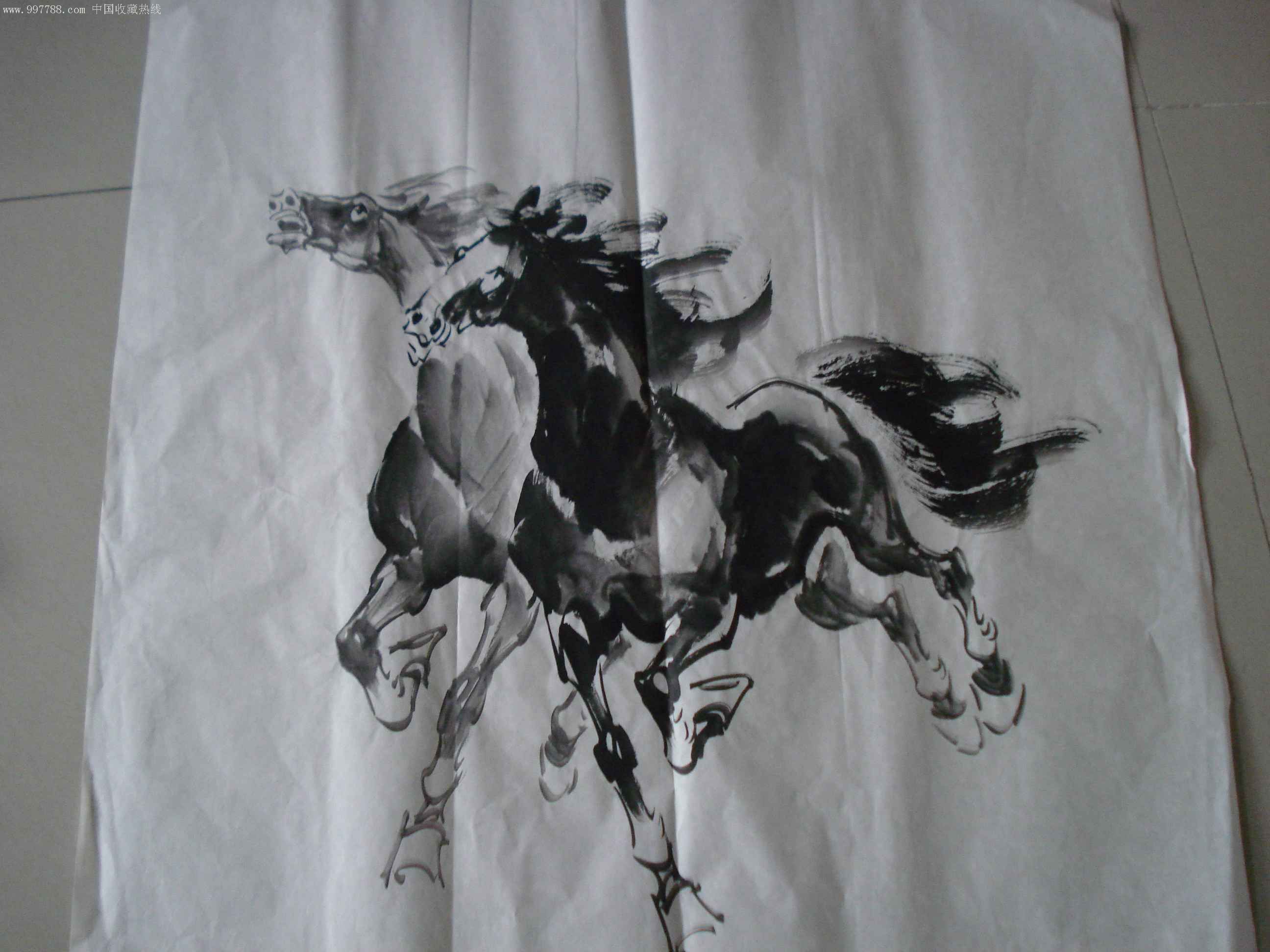 中国美术协会会员作品【马】三平尺69x66mm