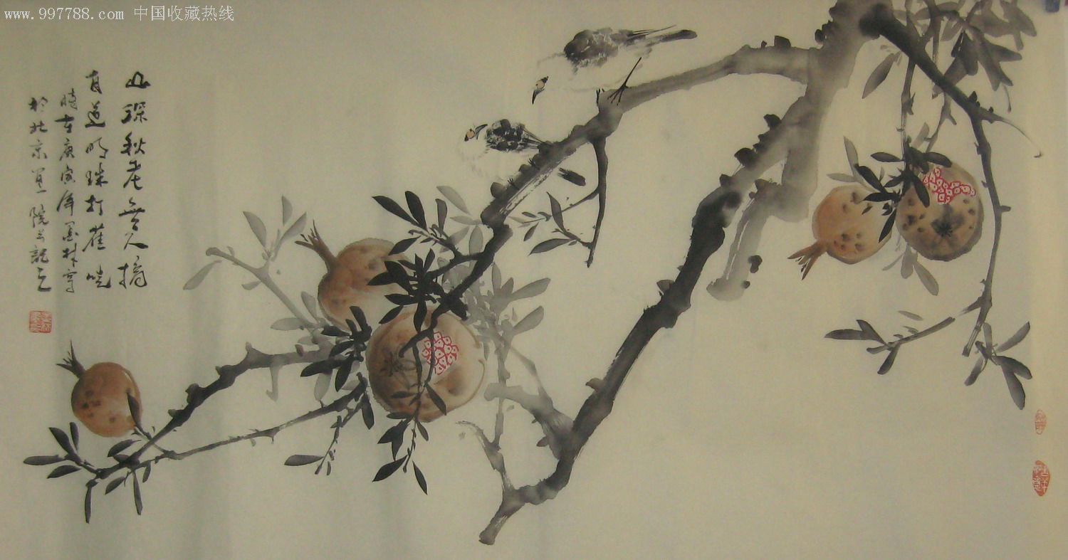 名家三尺写意花鸟画_第1张