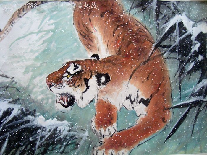 著名画家赵亮《啸风》