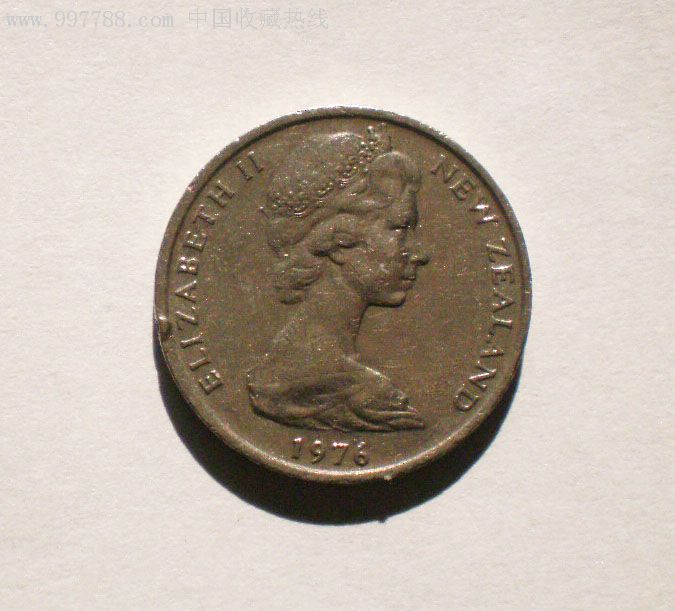 1976年新西兰20分硬币