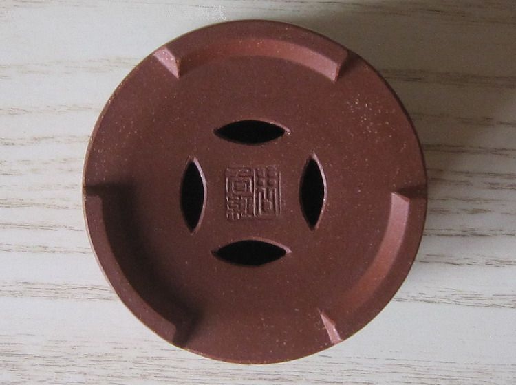 周向红制紫泥圆千筒刻书画盆(实价,勿还价),其他紫砂,紫砂盆,21世纪10