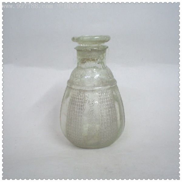 文革玻璃酱油瓶