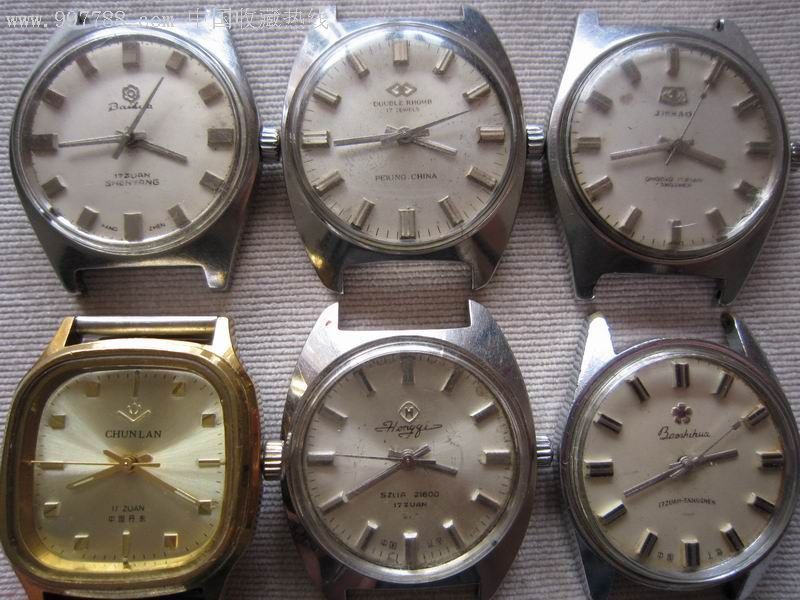 老国产机械手表6块