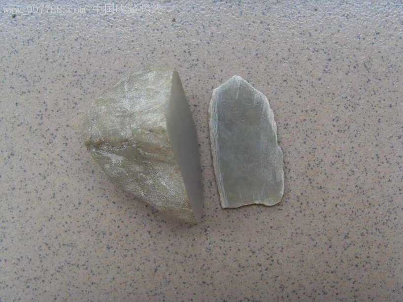 会卡场口冰糯种翡翠原石毛料缅甸