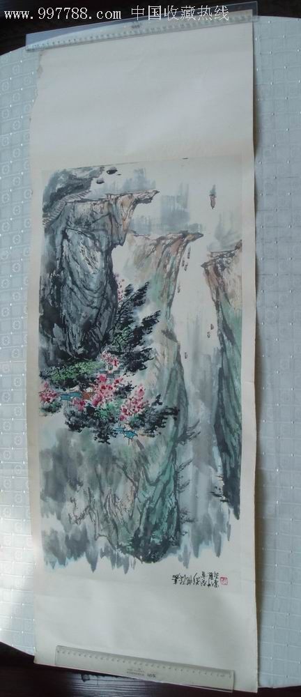 嘉陵帆影(墨翁作)