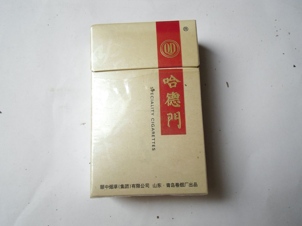 哈德门,烟标/烟盒,软标,含焦标,正常流通标,单标,嘴标84s,直式,其他