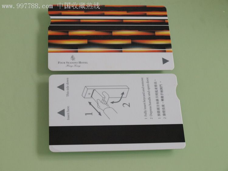香港四季酒店门锁卡-se8573037-门锁卡/房卡-零售-7788收藏__中国收藏