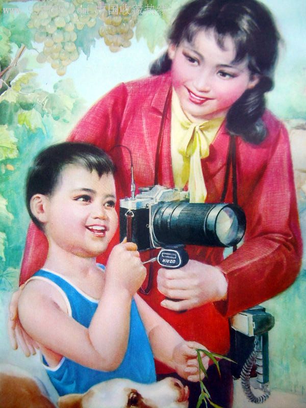 年画/宣传画,绘画稿印刷,宣传画/海报,水彩/水粉,八十年代(20世纪)
