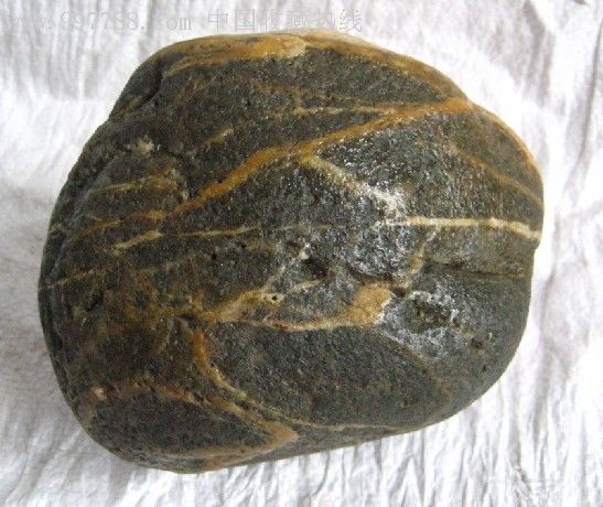 青蛙图案观赏石