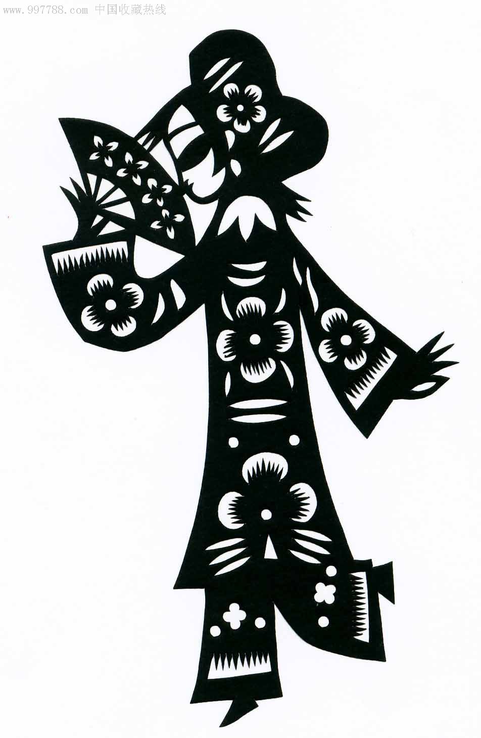 人物-剪纸/窗花--se9036828-零售-7788收藏__收藏热线