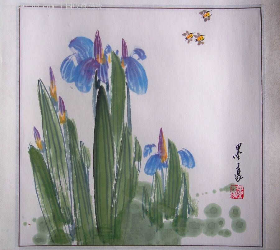 中国美协会员专业画家魏学勤(墨豪)花鸟画