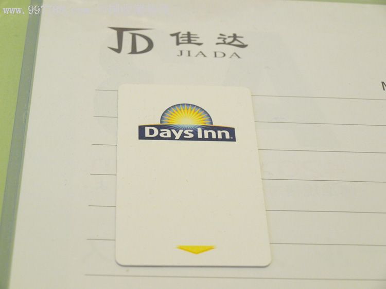 美国戴斯酒店days/inn门锁卡-简约版-门锁卡/房卡--se9621349-零售