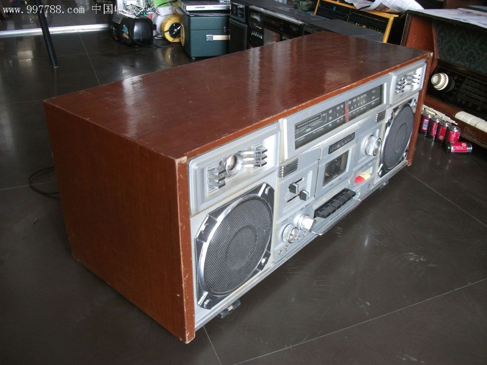 孔雀牌大台式立体声收录机