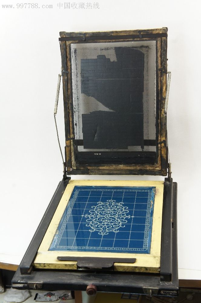 上海产公私合营飞轮牌手动油印机