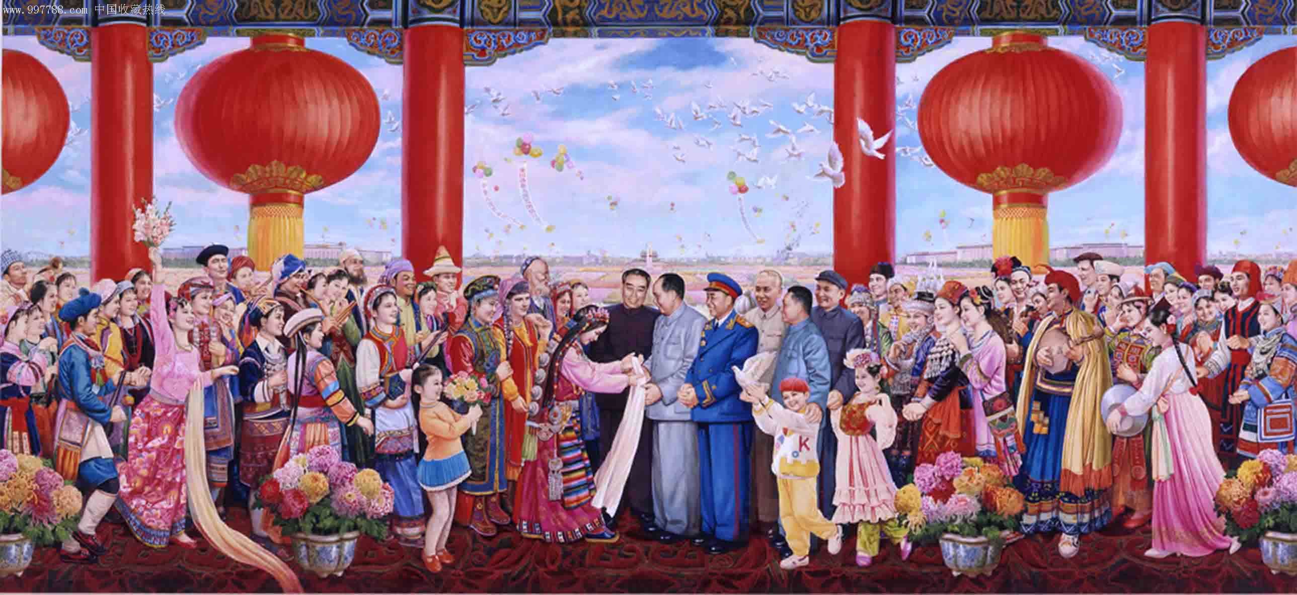 (享受国务院特殊津贴专家,国家一级美术师成砺志作品)_水粉/水彩原画