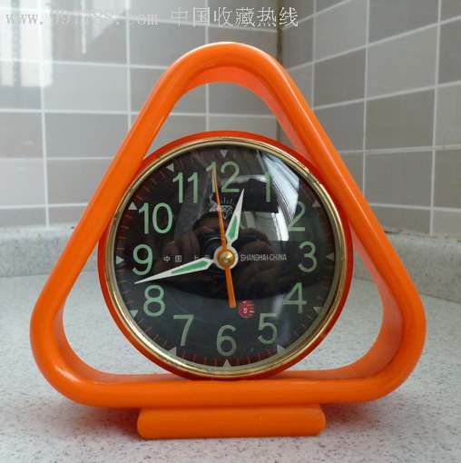 上海《钻石牌》三角形机械闹钟-闹钟/马蹄表--se10188980-零售-7788