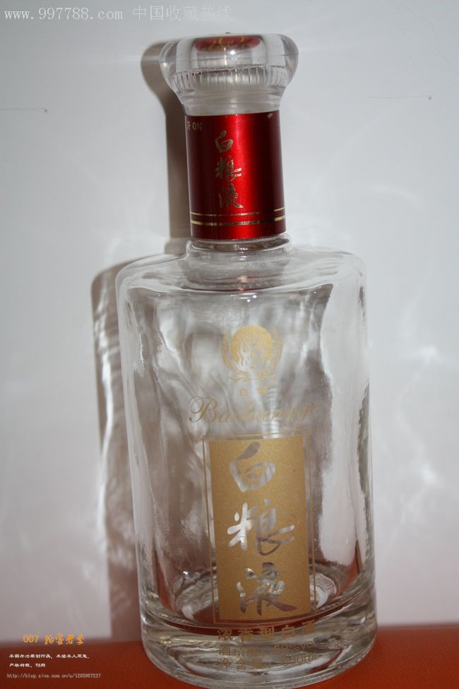 新疆白粮液酒瓶