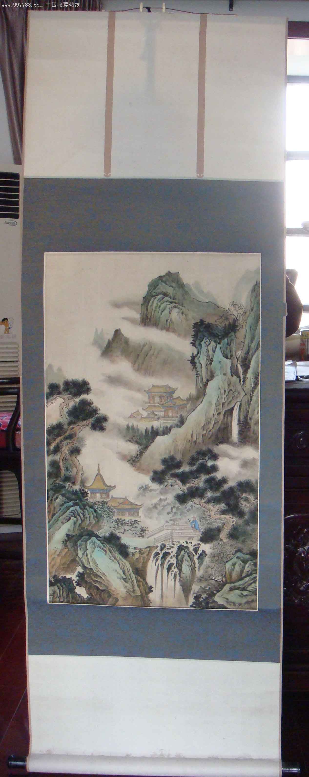 《河清海晏》(享受国务院特殊津贴专家,国家一级美术师成砺志作品)